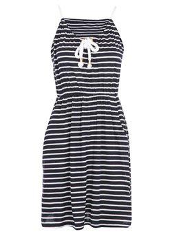 Dorothy Perkins Navy/white stripe rope dress