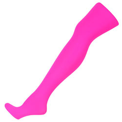 Neon pink 50 denier tights