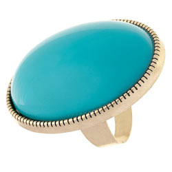 Dorothy Perkins Opaque Oval Cocktail Ring