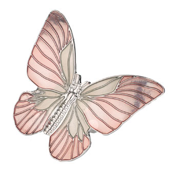 Dorothy Perkins Peach butterfly ring