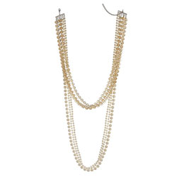 Dorothy Perkins Pearl and Bead Necklace