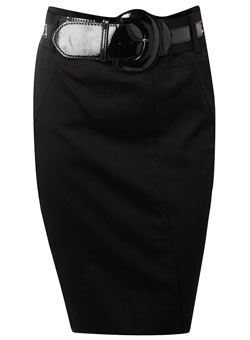 Dorothy Perkins Petite black pencil skirt