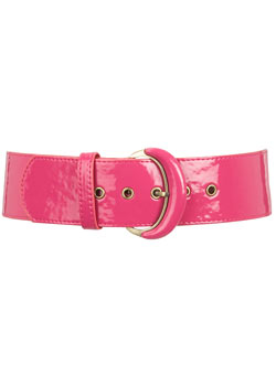 Dorothy Perkins Pink buckle waist belt