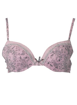 Dorothy Perkins Pink floral butterfly bra