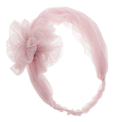 Pink Netted Headband