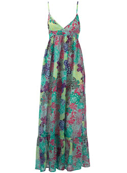 Dorothy Perkins Pink print maxi dress