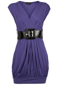Dorothy Perkins Purple belted tunic