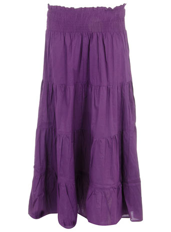 Dorothy Perkins Purple maxi skirt