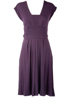 Dorothy Perkins Purple v-neck dress