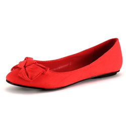 Dorothy Perkins Red bow pumps