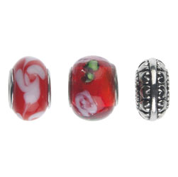 Dorothy Perkins Red charm beads