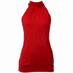 Dorothy Perkins Red cowl back top
