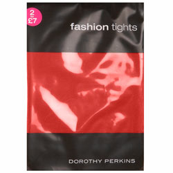 Dorothy Perkins Red opaque tights