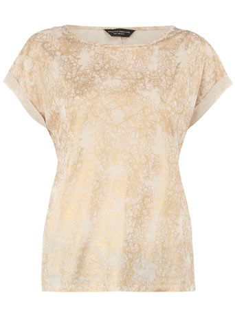 Rose gold foil tree t-shirt DP56259044