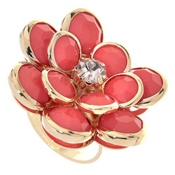 Dorothy Perkins Round Petal Flower Ring