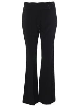 Dorothy Perkins Tall black poly trousers