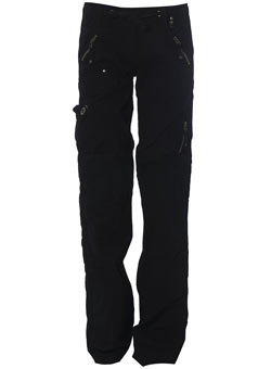 Dorothy Perkins Tall black zip utility trouser