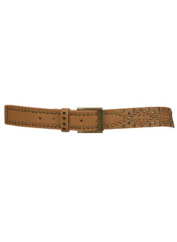 Dorothy Perkins Tan buckle stud belt
