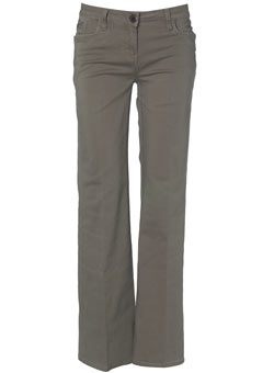 Dorothy Perkins Taupe sateen trousers