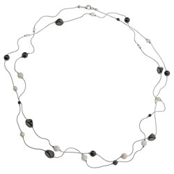 Dorothy Perkins Two Row Bead Necklace