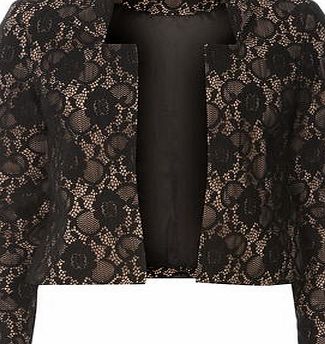 Dorothy Perkins Womens Amy Childs Clarice Lace Overlay Jacket-