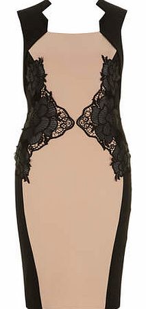 Womens Amy Childs Eloise Nude black silhouette