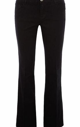 Dorothy Perkins Womens Black bootcut jeans- Black DP70195501