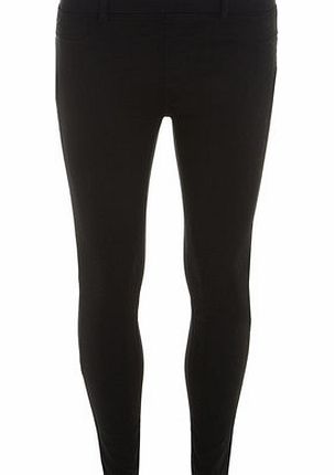 Dorothy Perkins Womens Black ``Eden`` Capri jeggings- Black