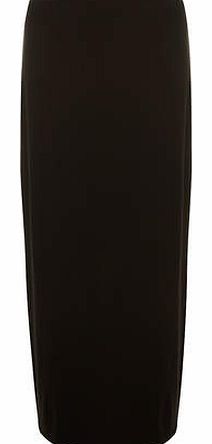 Dorothy Perkins Womens Black Jersey Maxi Skirt- Black DP14541788