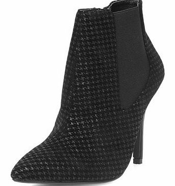 Dorothy Perkins Womens Black pointed ankle boots- Black DP22245723