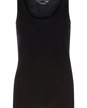 Dorothy Perkins Womens Black Sleeveless Vest Top- Black DP56406010