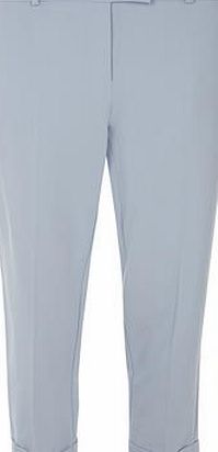 Dorothy Perkins Womens Blue Ankle Grazer Trousers- Blue DP66806350