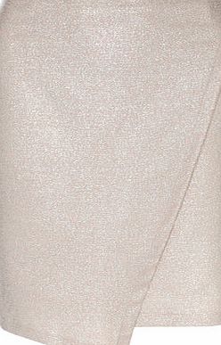 Dorothy Perkins Womens Blush Wrap Skirt- Pink DP14592955