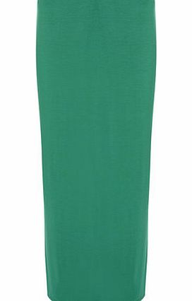 Dorothy Perkins Womens Bright Green Maxi Skirt- Green DP14586711