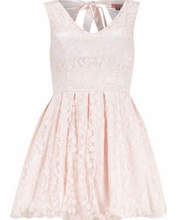 Womens Chi Chi Lace skater dress- Pink DP34000077