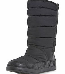 Dorothy Perkins Womens Head Over Heels Roka Snow Boot- Black