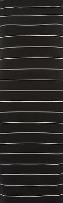Dorothy Perkins Womens High neck stripe bodycon dress- Black