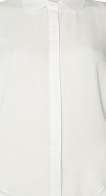 Dorothy Perkins Womens Ivory Sleeveess Shirt- White DP05541282