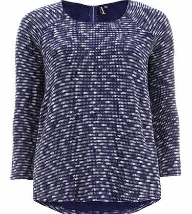 Womens Izabel London Blue Bead Embellished