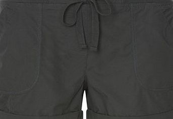 Dorothy Perkins Womens Khaki poplin shorts- Khaki DP74423084