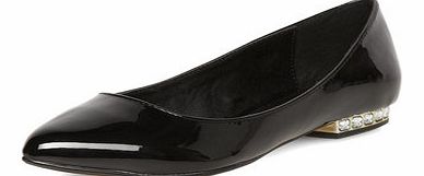 Dorothy Perkins Womens Lily and Franc Black gem heel point