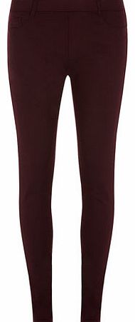 Dorothy Perkins Womens Mulberry twist eden jegging- Red DP70256801