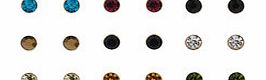 Dorothy Perkins Womens Nine Pair Stud Earring Pack- Multi Colour