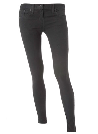 Womens Petite black skinny jeans- Black DP79400710