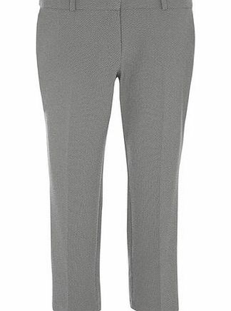 Dorothy Perkins Womens Petite textured trousers- Black DP79284603