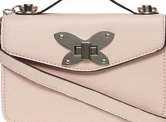 Dorothy Perkins Womens Pink butterfly boxy crossbody- Pink