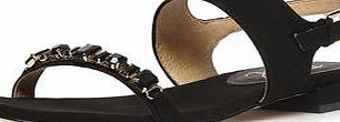 Dorothy Perkins Womens Ravel Leather Sandals- Black DP23000640