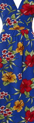 Dorothy Perkins Womens Ruby Rocks Blue Floral Print Maxi Dress-