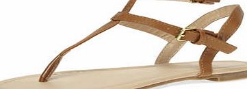 Dorothy Perkins Womens Tan flat sandals- Tan DP19981350