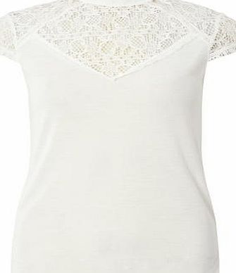Dorothy Perkins Womens Victoriana High Neck Top- Ivory DP56439382